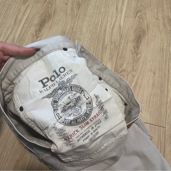 Vintage Polo Ralph Lauren Ribbed Dungarees - Picture 6 of 7